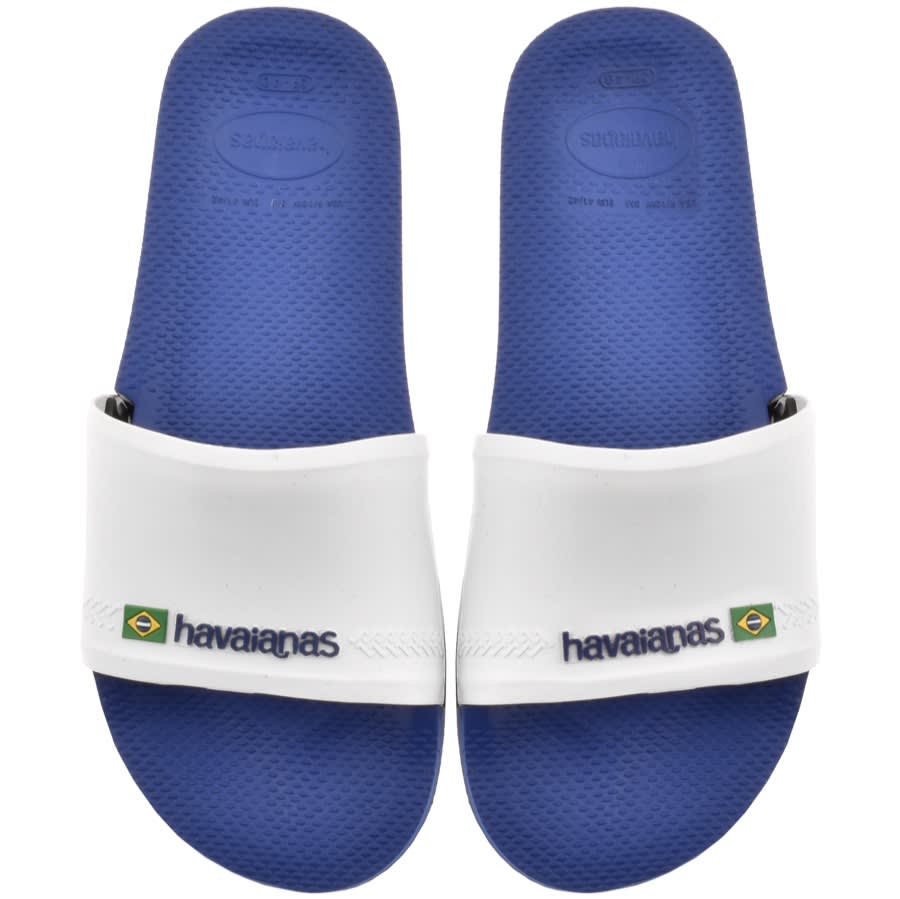Alternative Image for ProductHavaianas Brazil Logo Sliders Blue1
